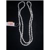 Image 1 : 44" DOUBLE STRAND FINE PEARL NECKLACE, RETAIL VALUE $1,350