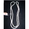 Image 2 : 44" DOUBLE STRAND FINE PEARL NECKLACE, RETAIL VALUE $1,350