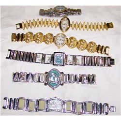 (6X$) ASSORTED LIKE NEW LADIES WATCHES