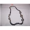 Image 1 : BRAZILLIAN AGATE NECKLACE, 1,877 CARATS . RETAIL VALUE $650