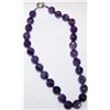 Image 1 : NATURAL AMETHYST NECKLACE. TOTAL OF 1,107 CARATS