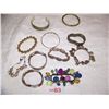 Image 1 : LOT OF (11) ASSORTED FASHION BRACELETS