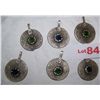 Image 1 : LOT OF (6) PENDENTS