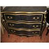 Image 1 : BLACK & GOLD FRENCH STYLE DRESSER