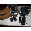 Image 1 : (7) PIECE ASSORTED CAMERA & LENS LOT, INCLU: (2) CANNON CAMERA'S (2) LENS 1. CANNON 1 VIVITOR