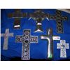 Image 1 : LOT OF (6) ASSORTED CROSSES