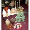 Image 1 : (22) PIECE ASSORTED DECORATIVE COLLECTIBLE & INTERIOR DECOR LOT, AS SHOWN