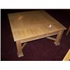Image 1 : LARGE SQUARE THOMASVILLE COFFEE TABLE