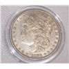 Image 1 : VERY RARE 1878 "8 TAIL FEATHER" MORGAN SILVER DOLLAR AU++ CONDITION RED BOOK VALUE $120+
