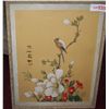 Image 2 : JAPANESE WATERCOLOR "BLOSSOMS" SIGNED BY JAPANESE ARTIST, FRAMED 19T X 14W