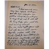 Image 1 : HISTORIC  BABE RUTH HAND WRITTEN LETTER SIGNED.