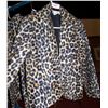 Image 1 : VINTAGE LEOPARD PRINT LADIES JACKET IN VERY GOOD CONDITION
