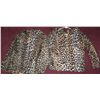 Image 1 : LOT OF TWO VINTAGE LADIES CHEETHA PRINT JACKETS, IN VERY GOOD CONDITION