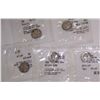 Image 1 : LOT OF (5) MERCURY HEAD DIMES VG-VF CONDITION