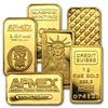 Image 1 : SIX 1 gram Pure Gold Bars .999 Fine Gold