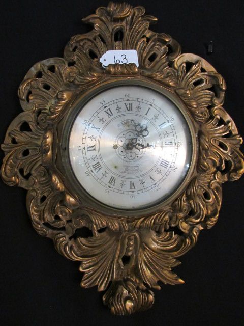PF Bollenbach 8-day Jeweled wall clock
