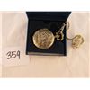 Image 1 : train themed pocket watch