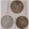 Image 2 : 1891-P, O & S MORGAN SILVER DOLLARS