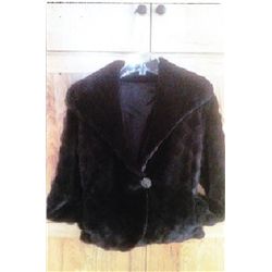 Sheared Beaver Short Jacket