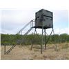 Image 1 : 5x5, 10-ft. Atascosa Tower Blind with luxury package