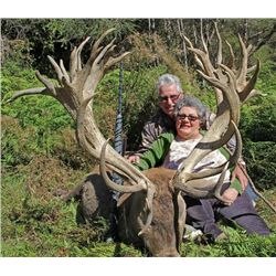 5-day New Zealand Red Deer up to 380 SCI for One Hunter and One Observer