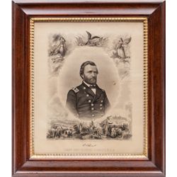 Civil War Era Ulysses S. Grant Lithograph