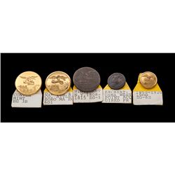 Lot of 5 Corps of Engineers Buttons