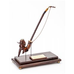 Beautiful Civil War Long Stem Pipe