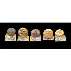 Lot of 5 Corps of Engineers Buttons