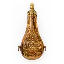 Colt Dragoon Flask, by Dixon & Sons