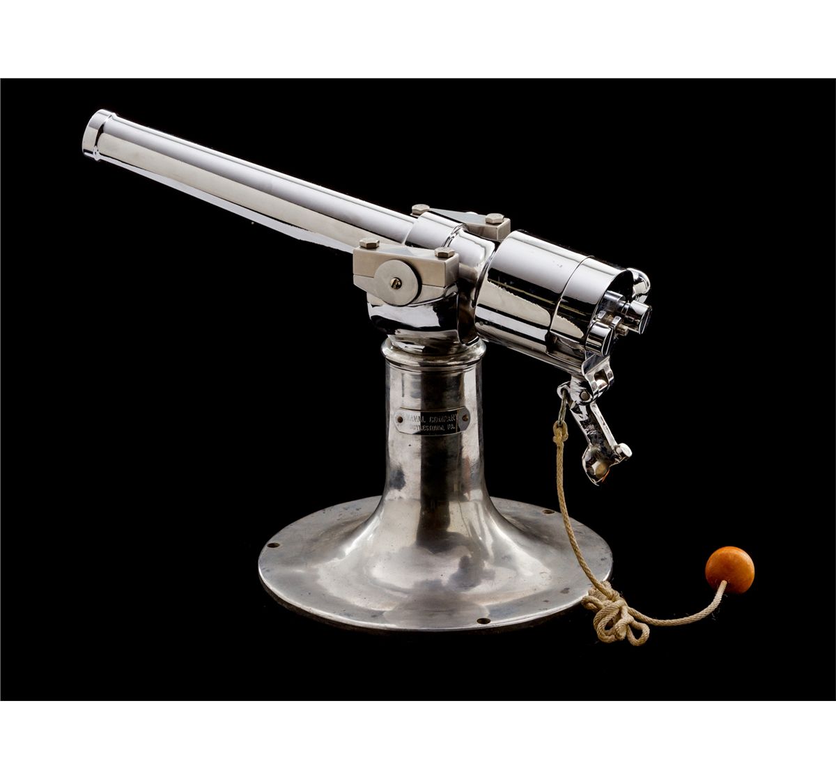 12Ga. ChromePlated Bronze Signal Cannon