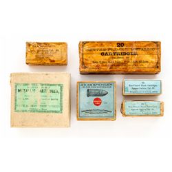 Lot of 4 Boxes of Ammo for Spencer Rifles