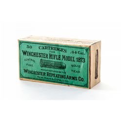 Ammo:  3rd Style Win. Box of .44 Cal. Cartridges