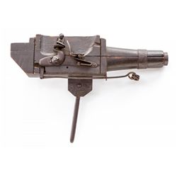English Flintlock Trap Gun
