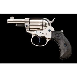 Etched Panel Colt Model 1877 DA Revolver