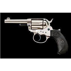 Etched Panel Colt Model 1877 DA Revolver