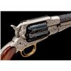 Image 4 : Eng'd Navy Arms Copy of Rem. Model 1858 Revolver