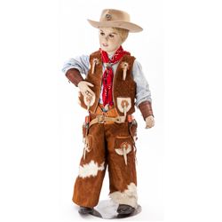 Child Mannequin adorned w/1950s Western Wear