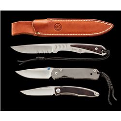 Lot of 3 Knives, by Chris Reeve (CRK)