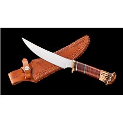 Scagel Style Knife, by Mike Silvey