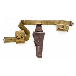 U.S. Model 1912 Pistol Rig, w/belt, etc.