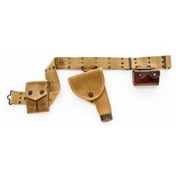 Rare Pre-WWI USMC Mills Holster, w/belt