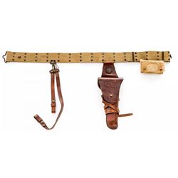 U.S. M.1912 Pistol Rig w/RIA holster