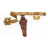 Image 1 : Model 1912 USMC Variant Pistol Belt, Holster, etc.