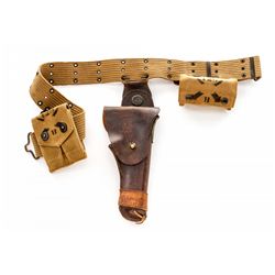U.S. Model 1912 Pistol Artillery Belt Rig