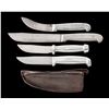 Image 1 : Lot o 4 Frank J. Richtig Hunting/Butcher Knives