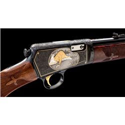 Angelo Bee Eng'd Winchester Model 63 Semi-Auto Rifle
