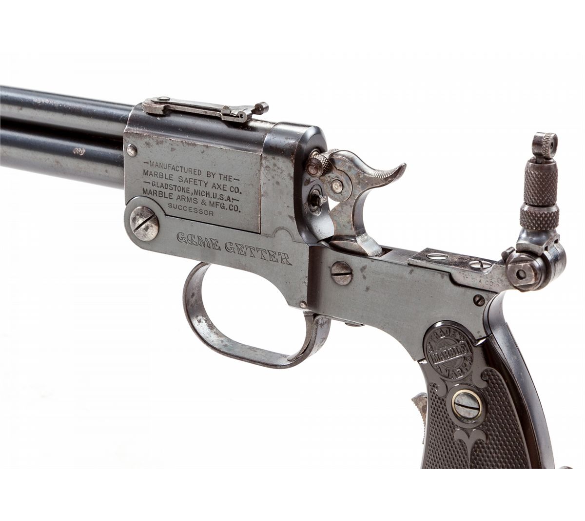 Marble Gun Types Marbles Type 1 Gamegetter Folding Stock Pistol