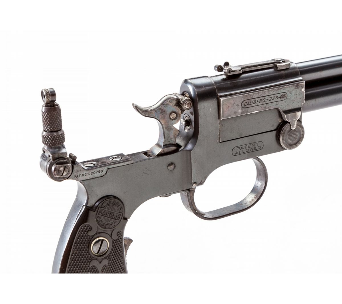 Marble Gun Types Marbles Type 1 Gamegetter Folding Stock Pistol