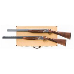 Cased Set Browning Citori Upland Game O/U Shotguns